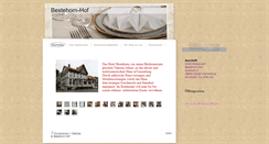 Desktop Screenshot of bestehorn-hof.net